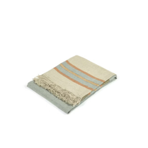 Belgian Fouta Guest Towel | Multi Stripe