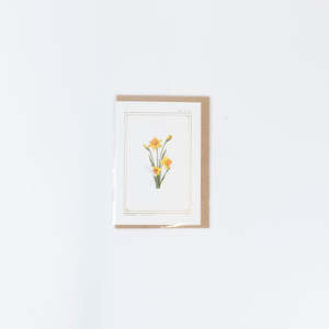 Whats New: The Botanist Greeting Card | Daffodil