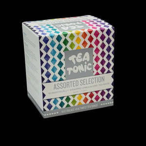 Kitchen: Tea Tonic 10 Teabag Box | Colourful