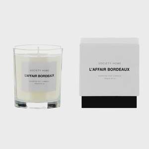 L'Affair Bordeaux Scented Soy Candle 180g White