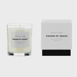 Visions of Venice Scented Soy Candle 180g White