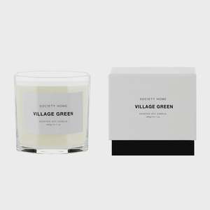 Village Green Scented Soy Candle 400g White