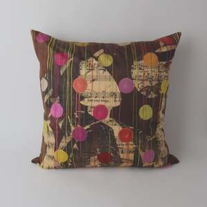 Cushions: Art Cushion Velvet | Musical Geisha