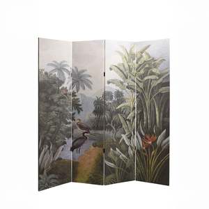 Furniture: Screen/ Wall Art Panel | Bird Scene
