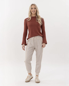 Pants Shorts: Mi Moso Willow Pant | Oat/PU