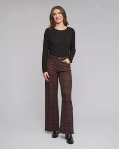 Pants Shorts: Vassalli 5912 Empire Pant | Cherry