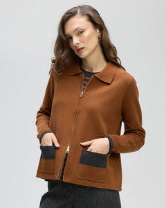 Sale: LD + Co Zip Through Jacket | Nutmeg