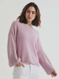 Sale: LD + Co Wide Sleeve Crew | Iris