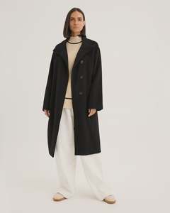 Yarra Trail Shadow Coat | Black