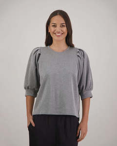 Briarwood Russo Top | Metallic Silver