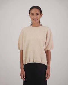 Briarwood Faith Knit Top | Natural