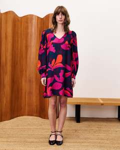 Frnch: FRNCH Callie Dress | Geo Flowers