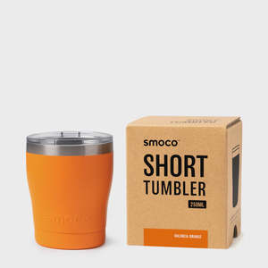 Smoco Short Tumbler | Valencia Orange