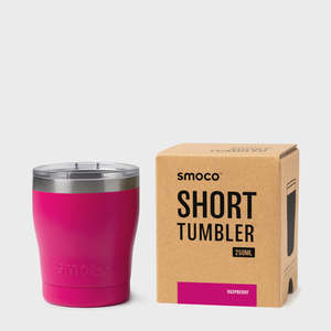 Smoco Short Tumbler | Raspberry