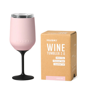 Huski: Huski Tumbler with Stem | Pink