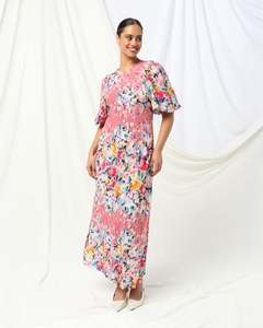 Kachel - Addison Maxi Dress | Dusty Petal