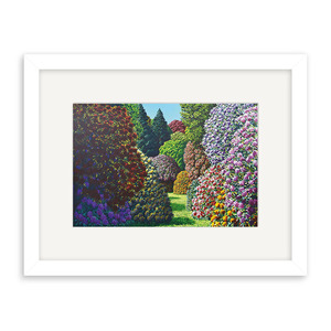 Karl Maughan: Karl Maughan - Forest Hill Small Framed Art Print