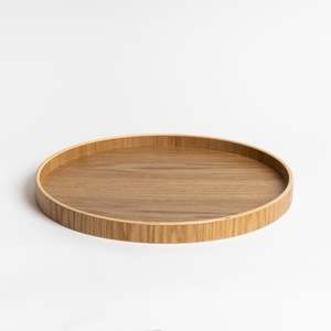 Ned: NED Collections - Willow Round Tray | Medium