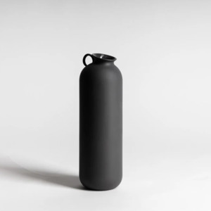 Ned: NED Collections - Flugen Vase Large | Charcoal