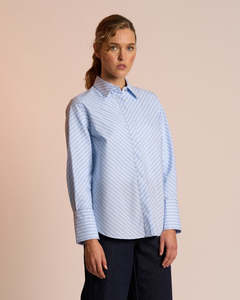 Neris Ziggy Shirt | Aura Stripe