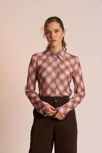 Neris Edgy Shirt | Raisin Check