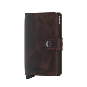 Secrid Mini Wallet | Vintage Chocolate