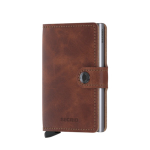 Secrid Mini Wallet | Vintage Brown