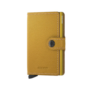 Secrid Mini Wallet Crisple | Ochre