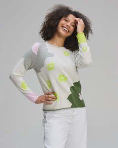 Zaket & Plover Petal Play Jumper | Ice