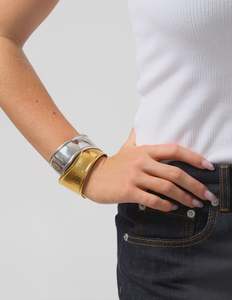 Stella + Gemma Bracelet Flat | Gold
