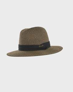 Stamford Hat | Tan/Black