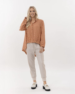 Mi Moso Rae Shirt | Contrast