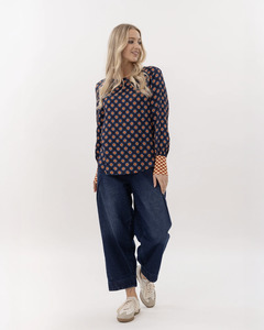 Mi Moso Finley Top | Geo Floral