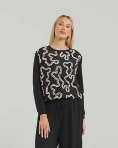 Et Alia Smith Top | Midnight Waves