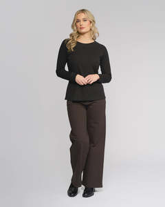 Shirts Tops 2: Vassalli 4506 Key Top | Black