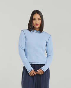 Et Alia Isla Top | Periwinkle
