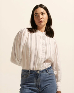 Shirts Tops 2: Zoe Kratzmann Swoon Top | Porcelain