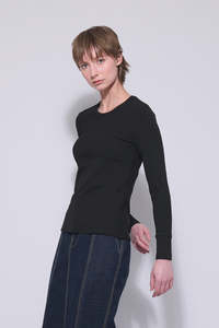 Tees Tanks 1: Neris Noah  L/S Tee | Black