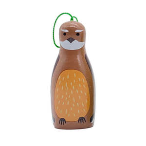 Christmas Cards: Native Bird Christmas Ornament | Fantail