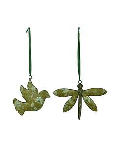 Green Floral Hanging Decoration