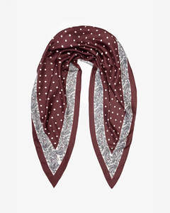Triangle Scarf | Merlot Spot