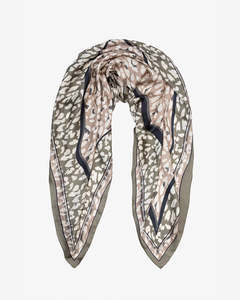 Antler: Square Scarf | Soft Safari
