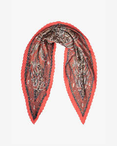 Pleated Scarf | Marquis Paisley