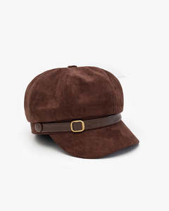 Newsboy Cap | Marlow Suede