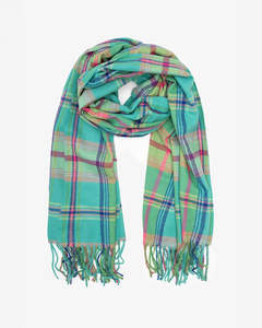 Matcha Plaid Scarf