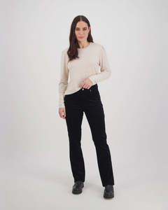 Cord Pants: Vassalli 5911M- Arch Cord Pant | Midnight