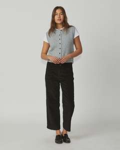 Cord Pants: New London Jeans | Penrith Black Cord