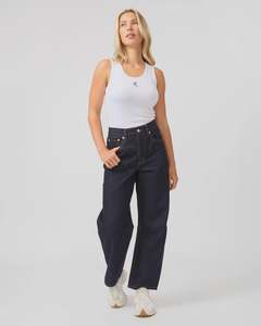 Denim Pants: Stella + Gemma Carson Jean | Dark Indigo