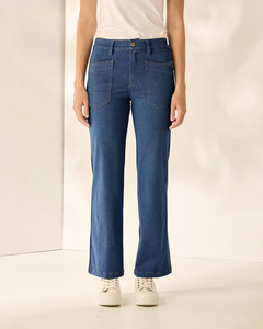 Denim Pants: Lania Abby Jean | Indigo