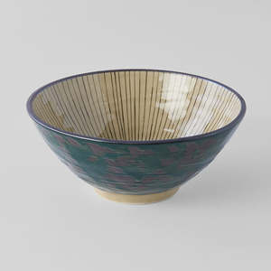Japanese Converging Udon Bowl | Green